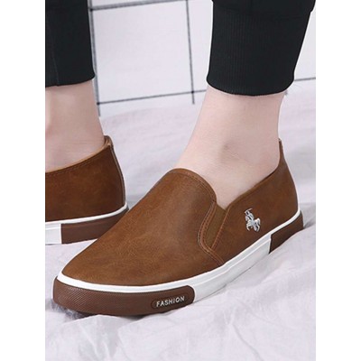 Mens Animal Pattern Slip On Sneakers Fashion Mule Loafers, 2023 New