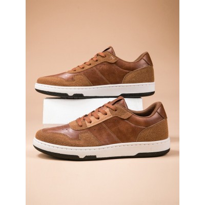 Men Lace-up Front Skate Shoes